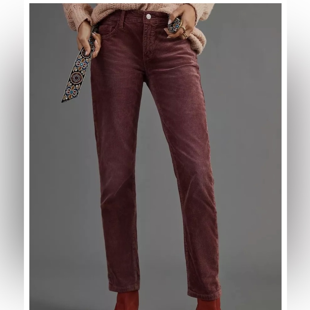 Pilcro - Slim Boyfriend Corduroy Jeans